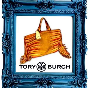 Tory Burch Aidan Fringe Tote NWT